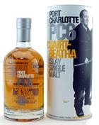 Flaske Port Charlotte PC6 fra Bruichladdich, tidlig tørvet udgivelse