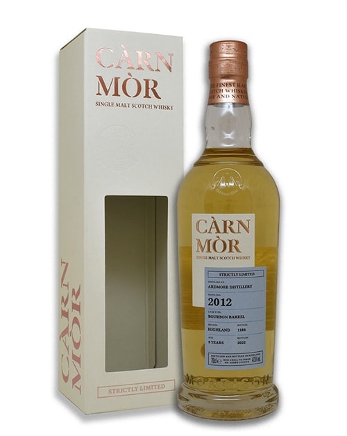 Ardmore 9 år Càrn Mòr Strictly Limited flaske, Highland Single Malt Scotch Whisky