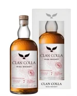 Clan Colla 7 år Rum Cask Finish Ahascragh Distillery blended irsk whiskeyflaske