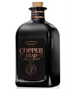 Flaske Copperhead Black Batch London Dry Gin fra Belgien