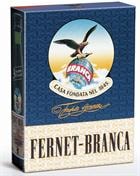 Tre miniatureflasker Fernet Branca samlet i en pakke