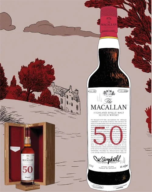 Macallan 50 år – sjælden investeringswhisky i begrænset antal