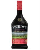 Merrys Strawberry Irish Cream Liqueur whiskylikør 17%