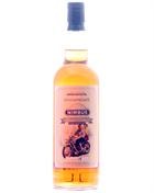Nimbus motorcykel-hyldest whiskyflaske