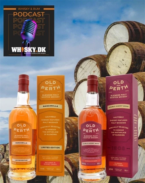 Ny Old Perth-aftapning smagt – blended whisky med god grund