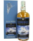 Flaske Demerara Port Mourant 13 år Silver Seal rom