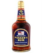 Pussers Rum British Navy Barbados flaske