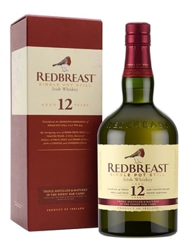 Redbreast 12 år Single Pot Still Irish Whiskey flaske