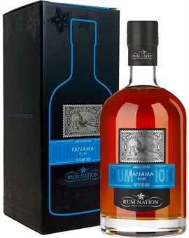 Rum Nation Panama 10 år Solera Rom Limited Edition flaske