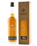 Flaske af Sall Whisky TØRV 2.4 Tørvet Organisk Dansk Single Malt Whisky