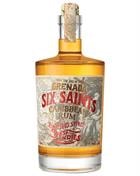 Lys rombutelj med seks stjerner på etiketten, Six Saint Grenada