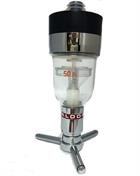 Non-Drip Pourer 5 cl Metal / Plastic / Spiritusmål / Skænkeprop