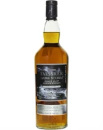 Talisker Dark Storm 100 cl-flaske foran mørkt bølgemotiv