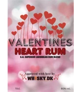 Valentines Heart Rum Edition No. 7 Cask Strength flaske