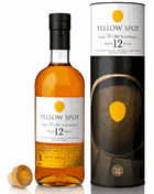 Yellow Spot 12 år Pure Potstill Irish Whiskey flaske